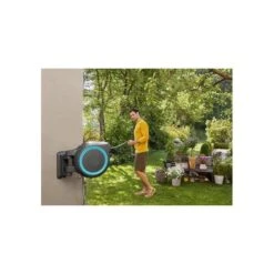 Wandslangenbox GARDENA RollUp Blauw - M/L - 25 M -GroenLeven 1650961986 1 600