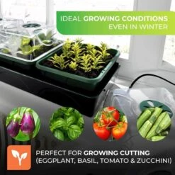 Elektrische Vensterbankkas Met Waterreservoir -GroenLeven elektrische kweekset 1674116048 5 600