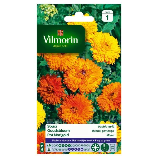 Goudsbloem Dubbel Gemengd 3 Goudsbloem Dubbel Gemengd