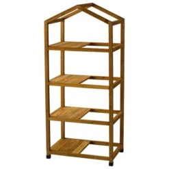 Vegtrug Kweekkas Met Houten Frame - 4 Rekken -GroenLeven kweekkas vegtrug 4 rekken 1625039832 2 600