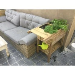 Moestuintafel Op Wielen 80 × 40 × 78,5 Cm -GroenLeven moestuintafel op wielen 120 x 60 x 90 cm 1656935882 1 600