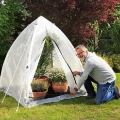 Overwinteringskas M - 130 × 130 × 150 Cm -GroenLeven overwinteringskas 130 x 130 x 150 cm 1484056346 2 600