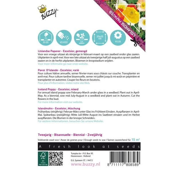 Papaver IJslandse (Poppies) 4 Papaver IJslandse (Poppies) - Afbeelding 2