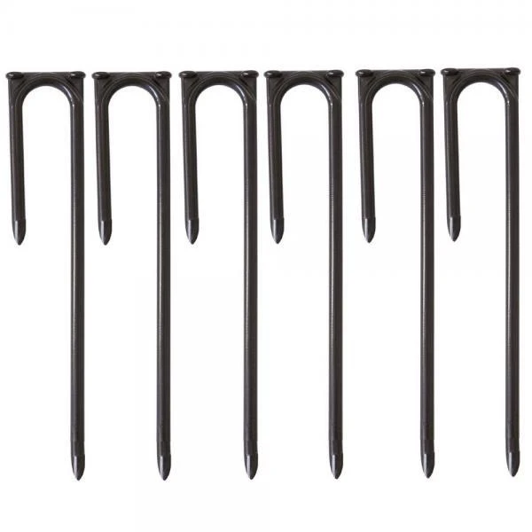 Piketten Kunststof 18 Cm - Set Van 6 Stuks 3 Piketten Kunststof 18 Cm - Set Van 6 Stuks