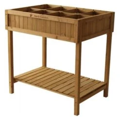 Vegtrug Kruidentafel 58 ร 78 ร 80 Cm - Naturel