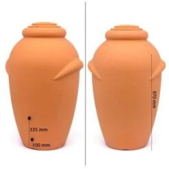 Regenton Terracotta - 360 Liter -GroenLeven regenton terracotta 360 liter 1484062132 4 600