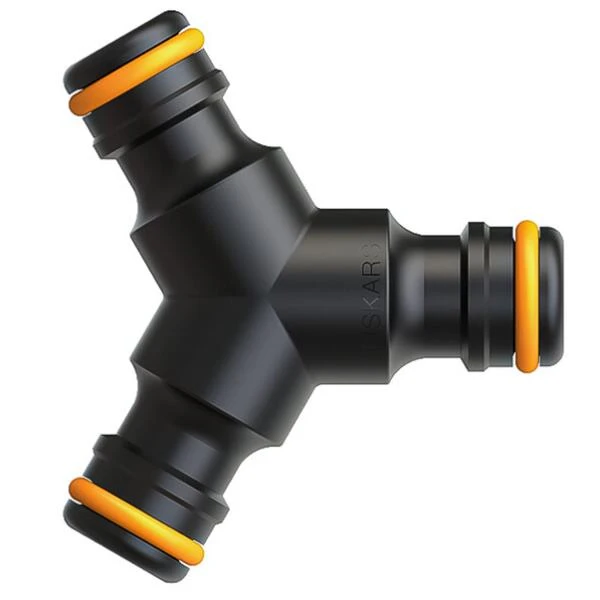 Fiskars Slangkoppeling 3-weg 3 Fiskars Slangkoppeling 3-weg