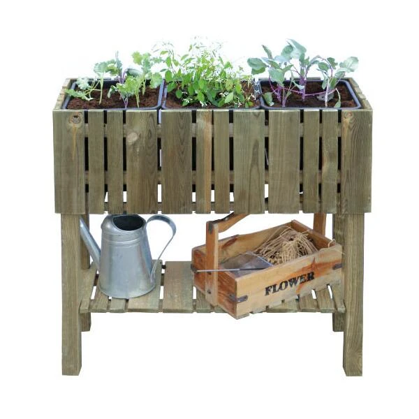 Verhoogde Moestuinbak VERTIKAL - 80 Cm 3 Verhoogde Moestuinbak VERTIKAL - 80 Cm