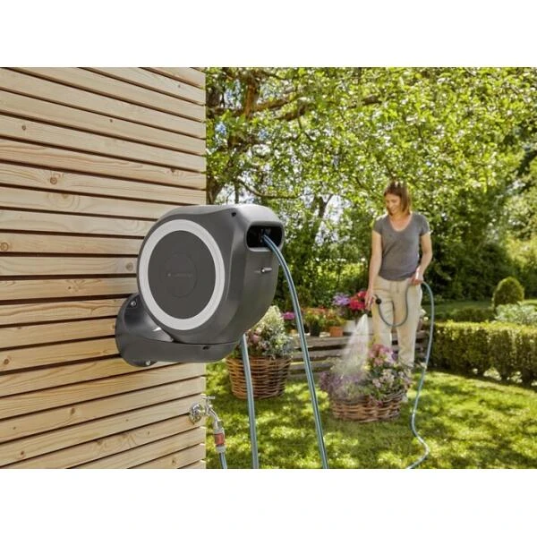 Wandslangenbox GARDENA RollUp Wit - S - 15 M 4 Wandslangenbox GARDENA RollUp Wit - S - 15 M - Afbeelding 2