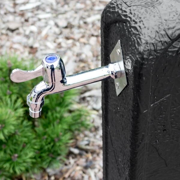 Waterzuil Met Kraan En Aansluiting - Zwart 6 Waterzuil Met Kraan En Aansluiting - Zwart - Afbeelding 4
